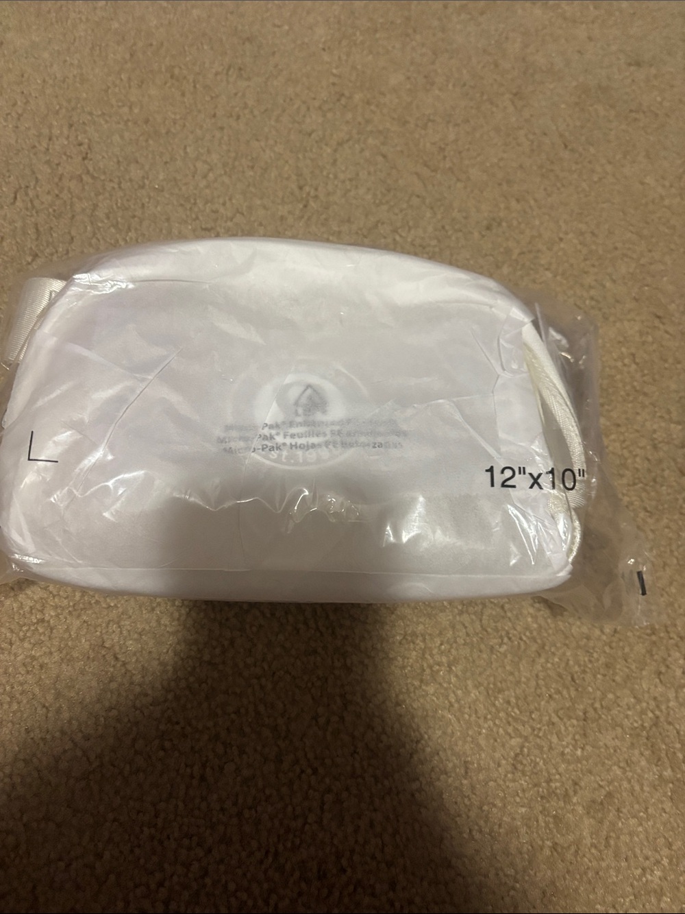 lululemon athletica White Travel Pouch